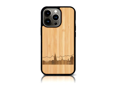 BERN iPhone 13 Pro Holz-Kunststoff Hülle